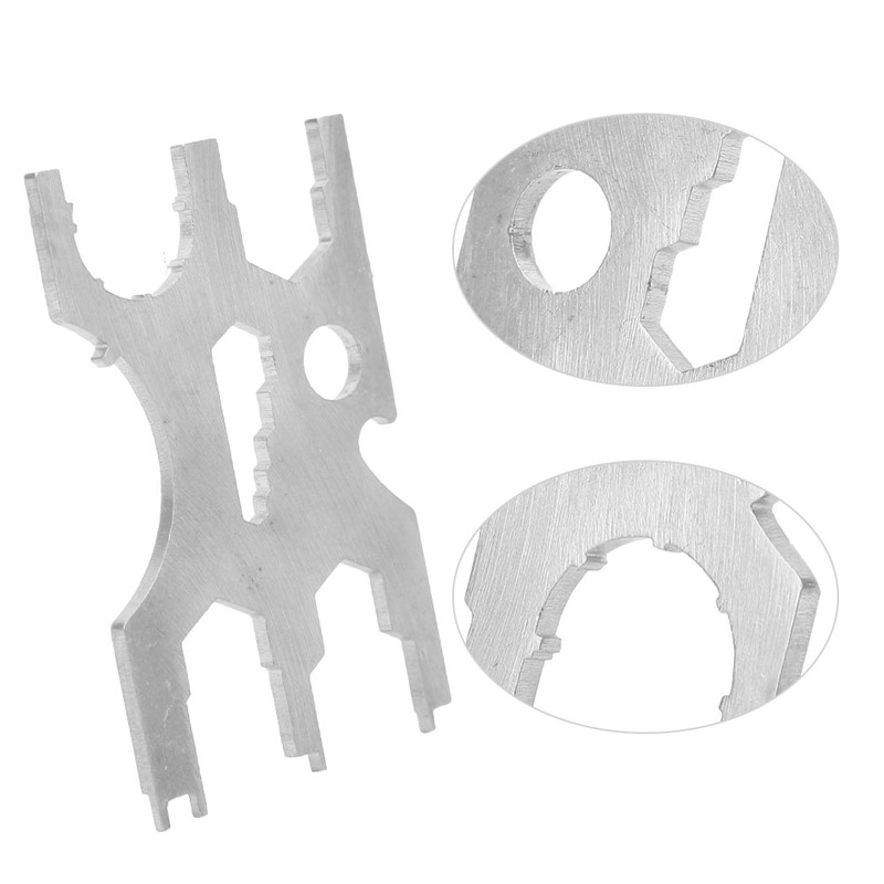 Stainless Steel Scuba Diving Multi Tool Regulator Credit Card Kits