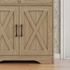 Panana Sideboard 2 Drawers 2 Doors Entryway Storage Cabinet Living