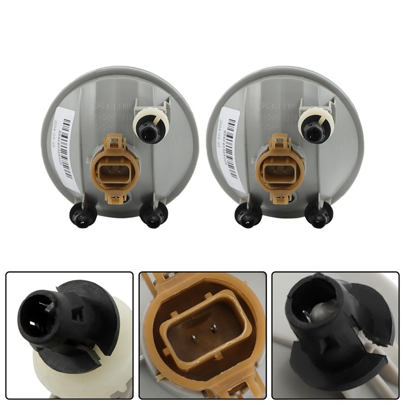 waltyotur Right Left Side Driving Fog Lamps Assembly Replacement for