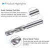 CoCud Solid Carbide Drill Bits 5.35 mm Diameter K35 Tungsten
