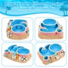 Gerrii Hermit Crab Water Bowl with Climbing Ramp, 2 Compartments,