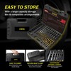 53Pcs Easy Out Screw Extractor Set with Left Hand Drill
