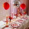 Talking Tables Boho Orange Glass Candlestick Holder, One Size,Glass Candle