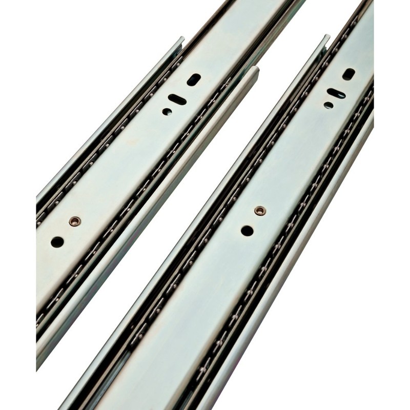 Liberty Hardware D80622C-ZP-W 22-Inch Ball Bearing Drawer Slides