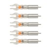5PCS LED Lighted Nocks Plastic Shell Easy Installation for 6.2mm
