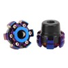 Pair of Motorcycle Wheel Front Fork Frame Slider Aluminum Alloy