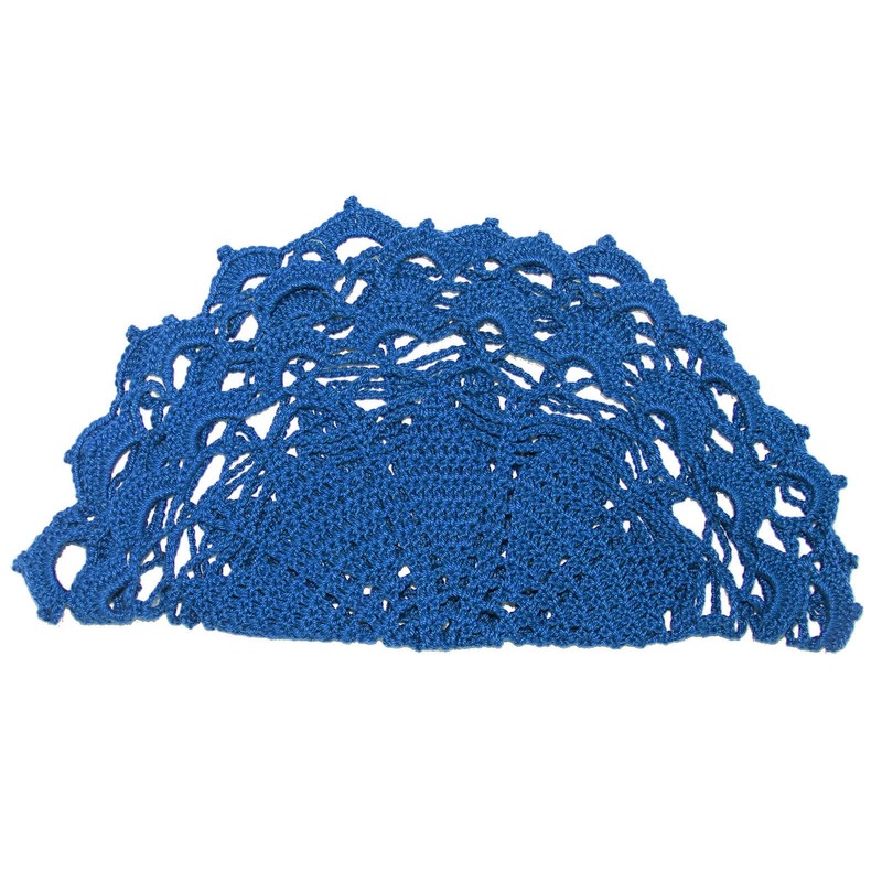 SUNONE11HKA 12 Inch Lace Crochet Doilies Table Placemat Washable Kitchen