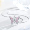 Freesloth Butterfly Necklaces for Women 925 Sterling Silver Butterfly Jewelry