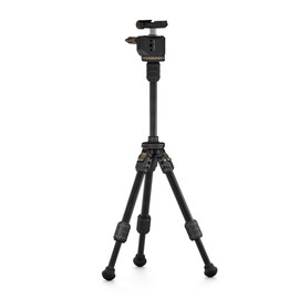 Tilta BT03 Tabletop Tripod | Ball Head with 1-Stage Carbon Fiber Tripod Legs (3KG) (Space Gray, Extendable Edition)