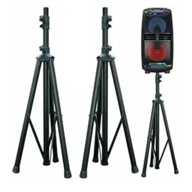 MR DJ SS300B One Pair Heavy Duty Pro Adjustable Height Tripod DJ PA Speaker Stands