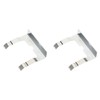 2PCs Car Rear License Lamp Clip 55077370AB Replacement for DODGE
