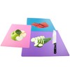 7 Pieces Flexible Cutting Board mats, Plastic Cutting Boards for