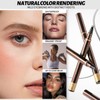 Tiejdhr 4 Tip Precise Eyebrow Pencil, Long-Lasting Waterproof Microblading Eyebrow