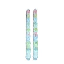 Hillfield® 2 candele a goccia colorate