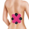 Lifemed 8 Physio Tapes 15 cm x 5 cm Pink/Black