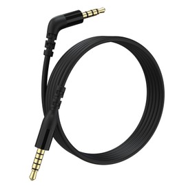 Replacement Audio Cable Compatible with SteelSeries Arctis Nova Pro, Arctis Nova 7 Gaming Headset (Black/5ft)