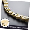 Kisangel 1 Set Dominoes Game for Adults Domino Block Board