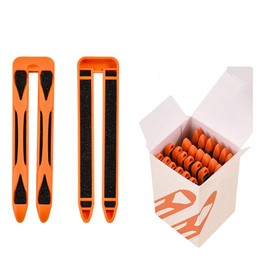 12 Pieces Hair Perm Rods U-shaped Perming Insulation Clip Set
