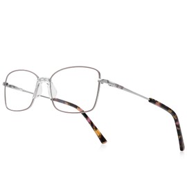 RB.Pilot Reading Glasses Blue Light Blocking Spring Hinge Readers for Women Anti Glare Filter Lightweight Eyeglasses