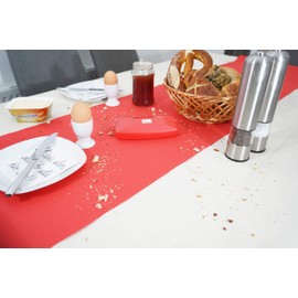 Crumpy Crumb Brush Table Roller Handheld Vacuum Cleaner for Car Caravan Home (Red)