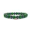KARDINAL WEIST Hematite Jade Bracelet, Gemstone Beads, Power Stone Jewellery