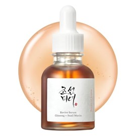 Beauty of Joseon Revive Suero de Mucina de Caracol Ginseng Hidratante Facial de Péptidos Hidratante para Eliminar Manchas Oscuras y Cicatrices de Acné para Cara Sensible. Cuidado de la Piel Coreana