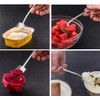 SITEDAN Dessert Spoon, Ice Spoon, Stainless Steel, Scoop Shape, Set