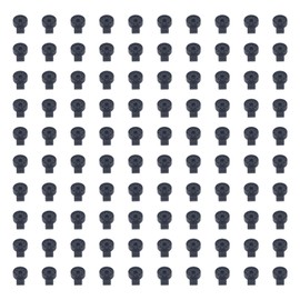 100Pcs Shade Cloth Heavy Duty Lock Grip Plastic Clips for Sun Shade Net for Greenhouse