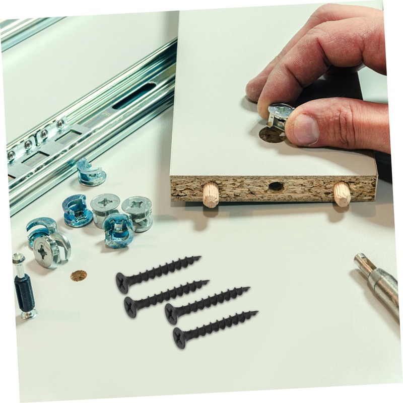 VILLFUL Self Drilling Drywall Screws 100pcs Metal Screws for Wall