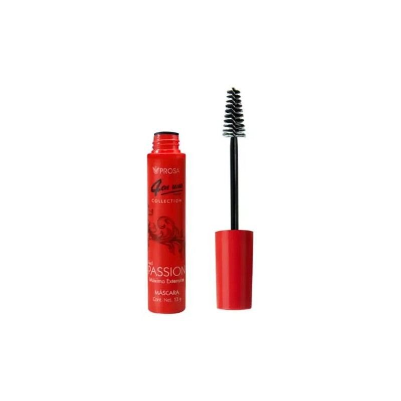 Rímel Red Passion Maxima Extensión 4 En 1 Prosa Máscara