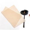 Operitacx 50pcs Half Raw Xuan Rice Paper for Calligraphy Drawing