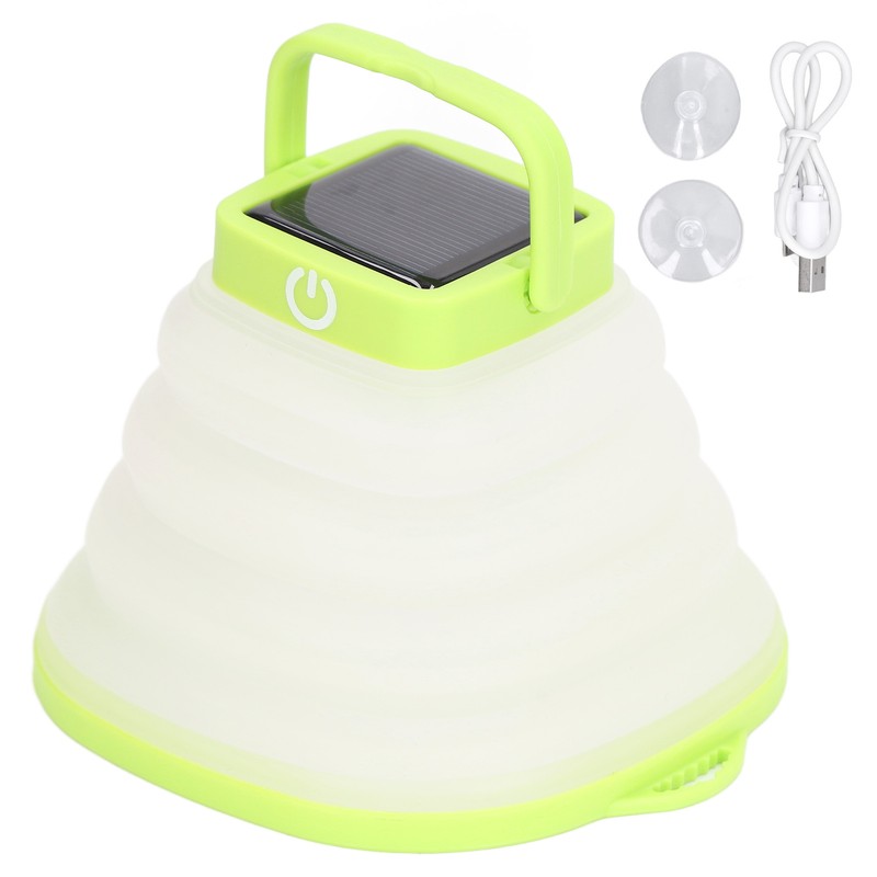 Collapsible Solar Light Adjustable 3 Gears USB Rechageable Multifunctional Collapsible