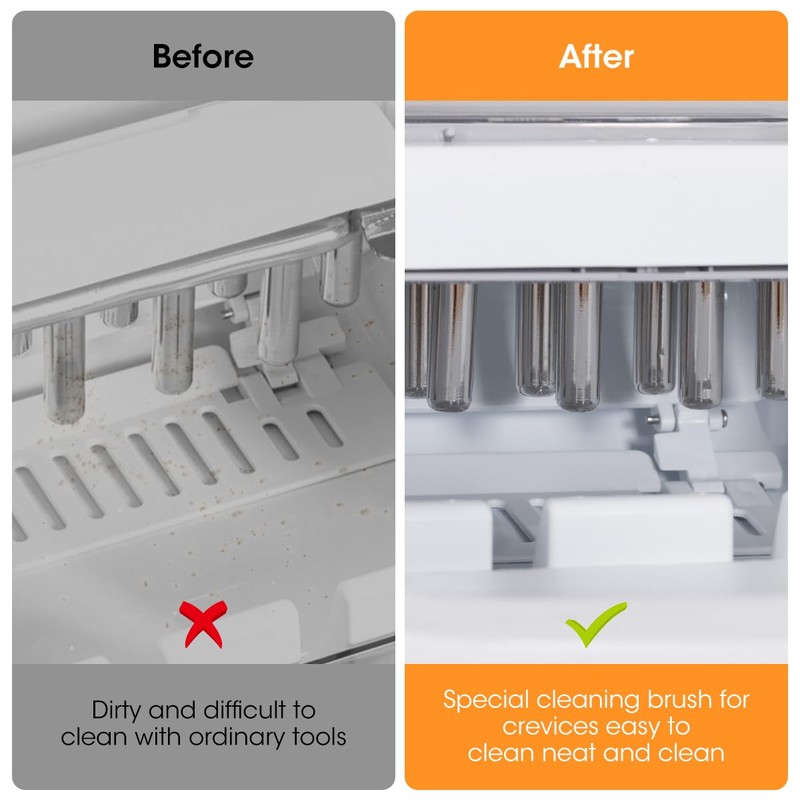 AIEVE Ice Machine Cleaner Brush Sets, 10 Pcs Ice Maker