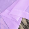 Window Purple Sheer Curtains 72 Inches Long 2 Panels Basic