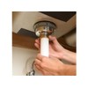 Plumb Pak PP10-4W Sink Tailpiece, 1-1/2 in Dia, Flanged, PVC,