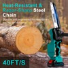 Mini Chainsaw, 8 inch & 6 Inch Portable Electric Chainsaw,