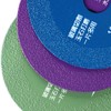 3PCS Set Glass Cutting Disc Green Blue Purple Super Slim