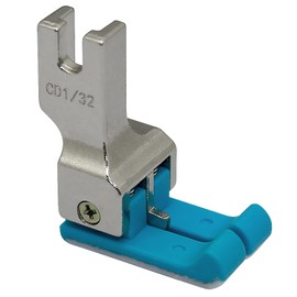 Fbshicung Plastic Left Right Double Compensating Presser Foot CD 1/32'' for Industrial Sewing Machine Lockstitch Standard Foot…