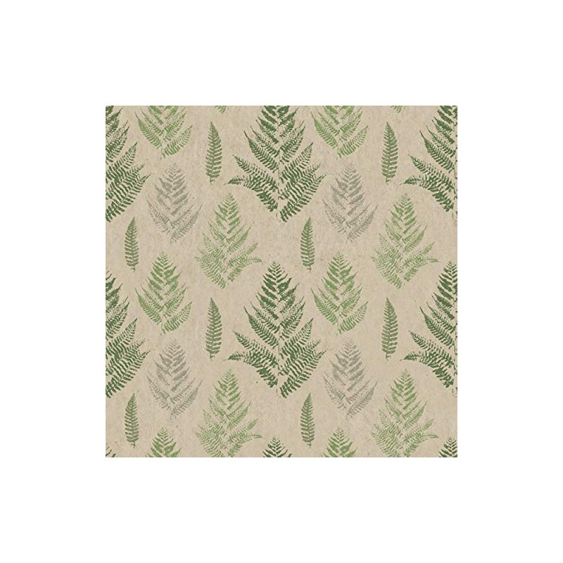 Tischdeko Pack of 25 Serviettes Environmentally Friendly 100% Recycled Fern