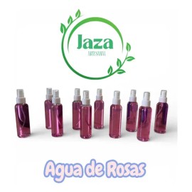 Agua De Rosas Con Astringente. 10 Piezas De 125ml C/u