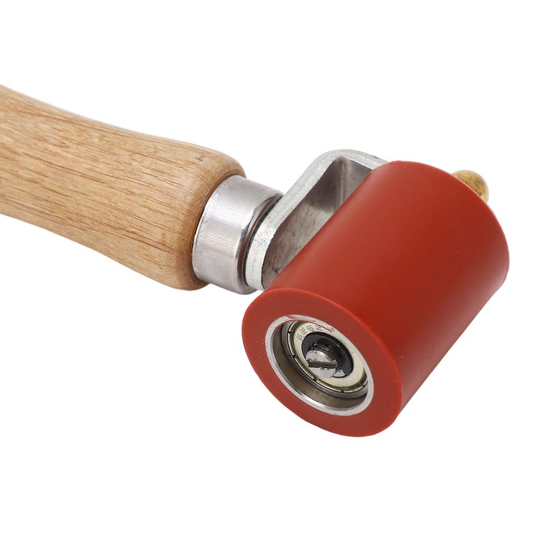 Flat Seam Roller Red Silicone 260℃ High Temperature Resistant 32mm