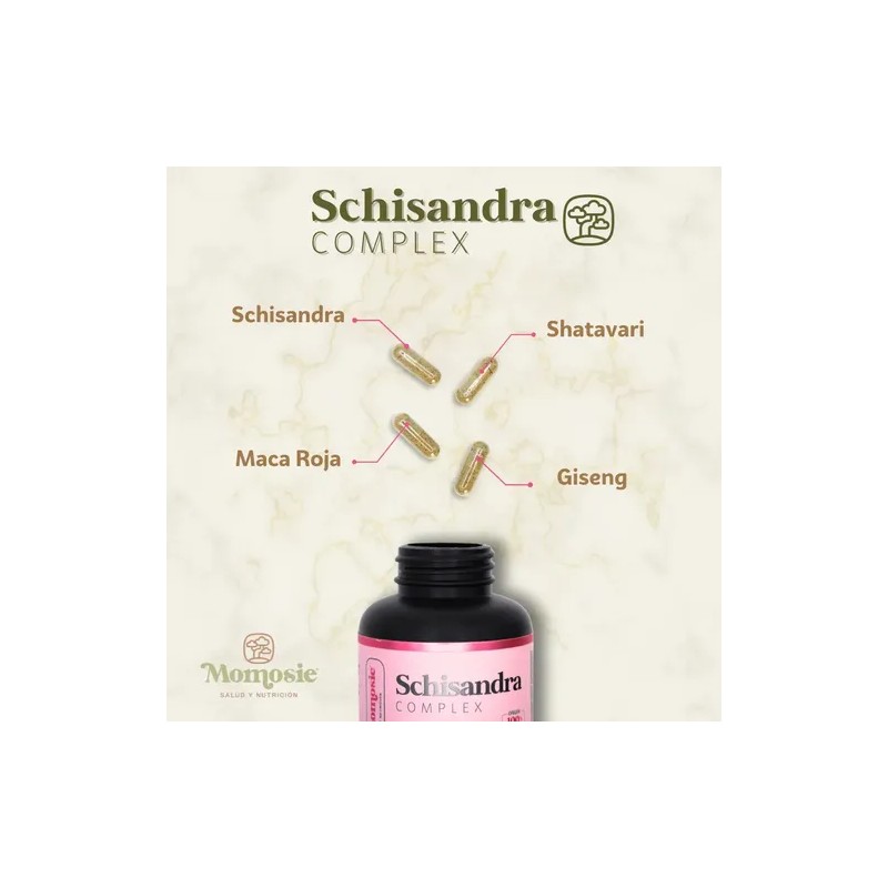 Schisandra Complex 60 Capsulas | Momosie | Balance Femenino