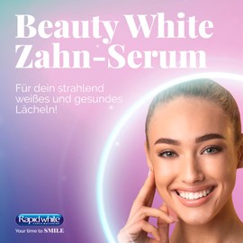 Rapid White Beauty White Booster Tooth Serum Colour Correction Technology with Instant White Effect Teeth Bleaching without Hydrogen Peroxide 30 ml