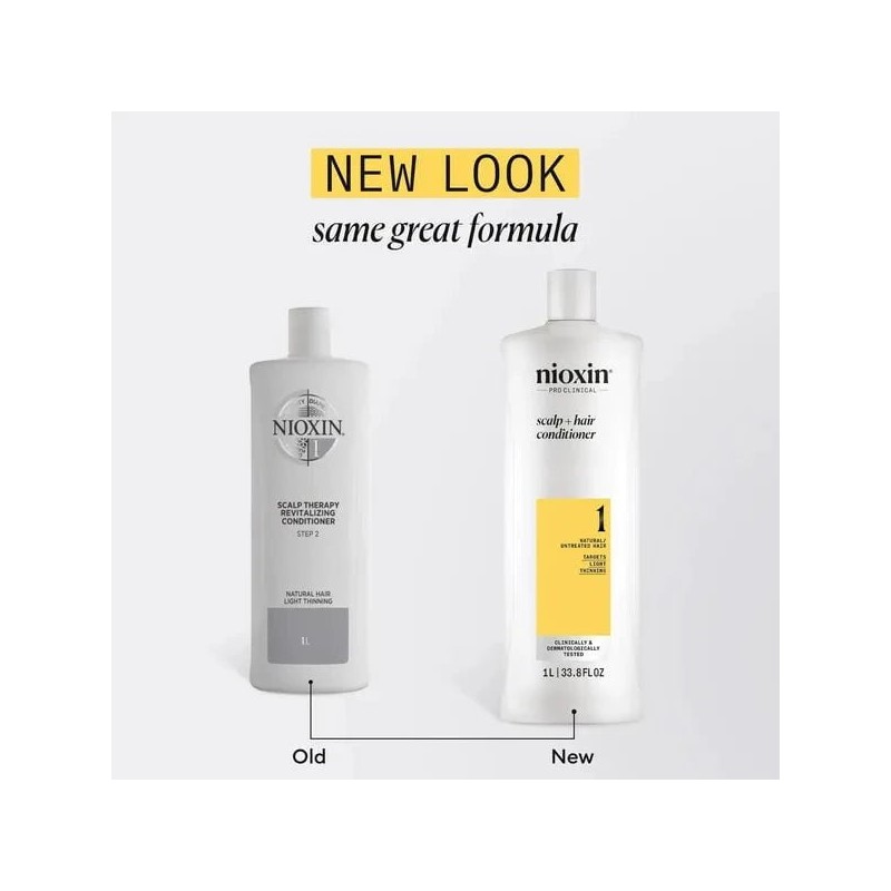 Nioxin Scalp + Hair Thickening System 1 Shampoo + Conditioner