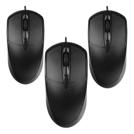 Importeek 10pz Mouse Optico Alambrico Usb Ergonomico Portatil Pc Lapto
