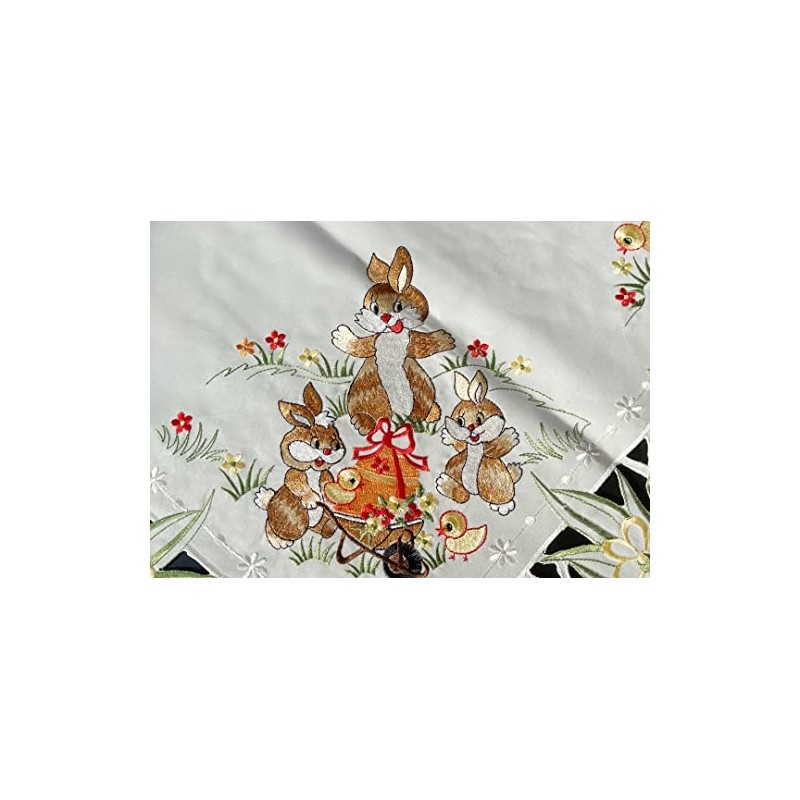 Easter Blanket Easter Bunny Chick Tablecloth Table Cloth Table Cover