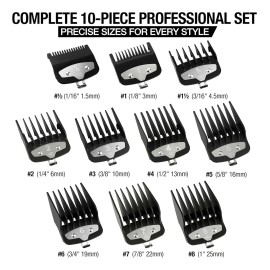 Peines Wahl Premium Peines Guía Maquinilla De 1,5 Mm A 25 Mm