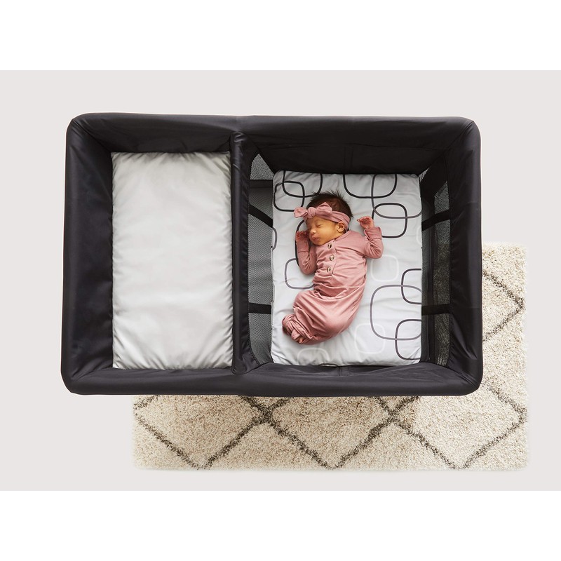 4Moms Breeze Playard Bassinet Sheet, Silver/Grey