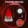 FATECIM 3 1/4" 1156 LED Rear Turn Signal Red Light