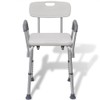 YLIEHS Safe and Comfortable Shower Chair with Adjustable Height and